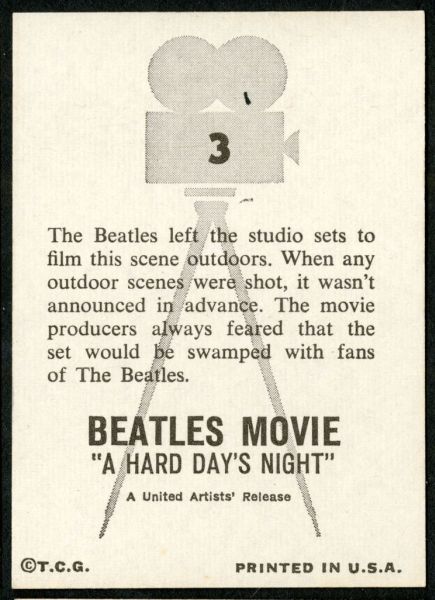 1964 Topps Beatles Series 4